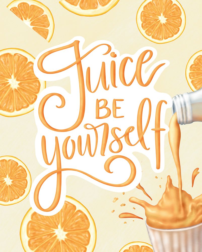 Juice be Yourself art print by Aminah Eleonora for $57.95 CAD
