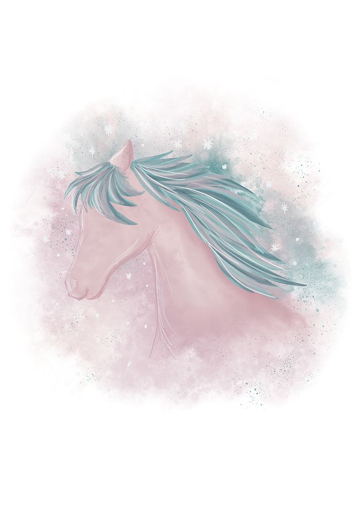 Dreamy Horse art print by Aminah Eleonora for $57.95 CAD