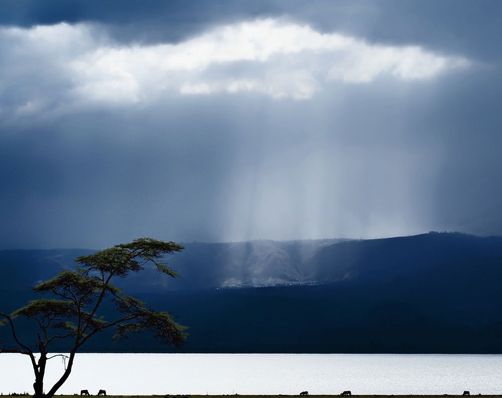 Clouds Over Lake Naivasha art print by Piet Flour for $57.95 CAD
