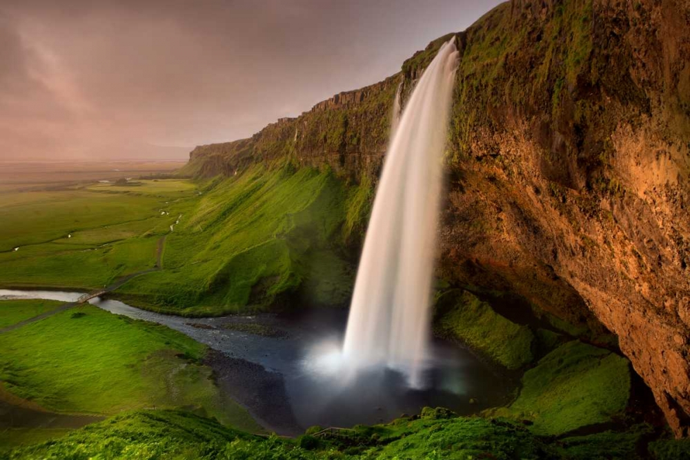 Seljalandsfoss art print by Franz Schumacher for $57.95 CAD