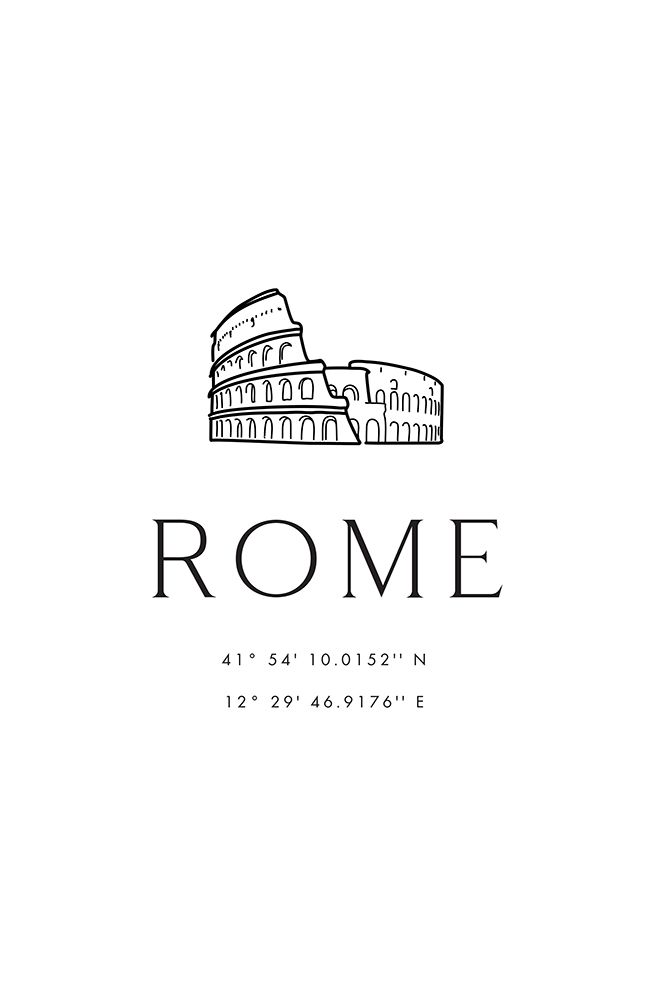 Rome coordinates with Colosseum sketch art print by Rosana Laiz Blursbyai for $57.95 CAD