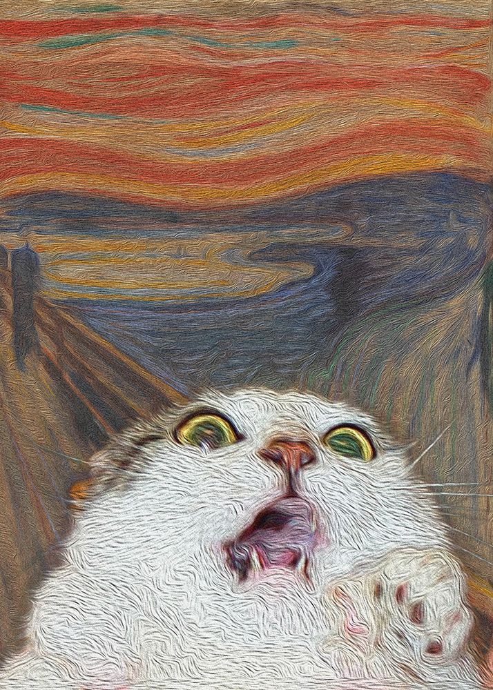 The Meow 01 art print by Artelele for $57.95 CAD
