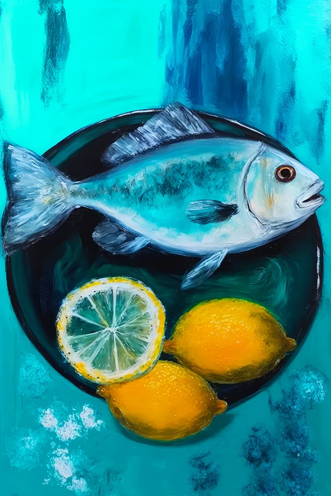 A Fishplate art print by Treechild for $57.95 CAD