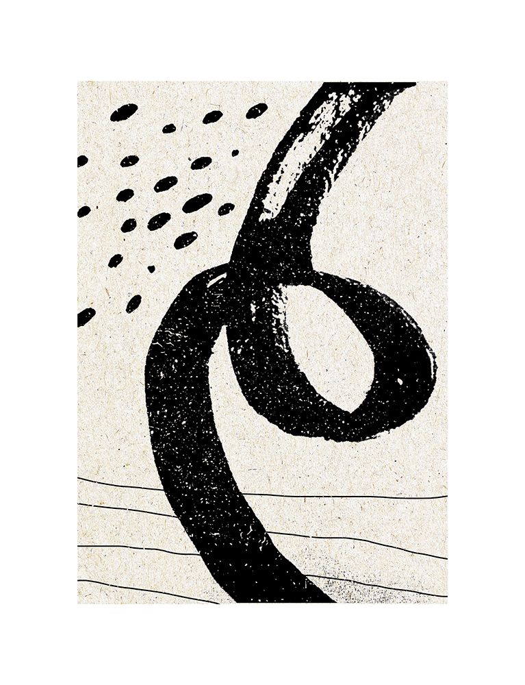 Minimal Ink Spiral art print by Aylin Demir for $57.95 CAD