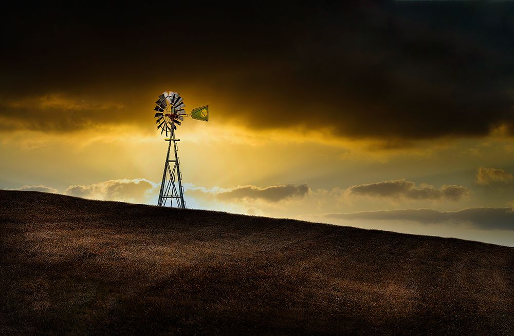 Windmill art print by Porter Thomas for $57.95 CAD