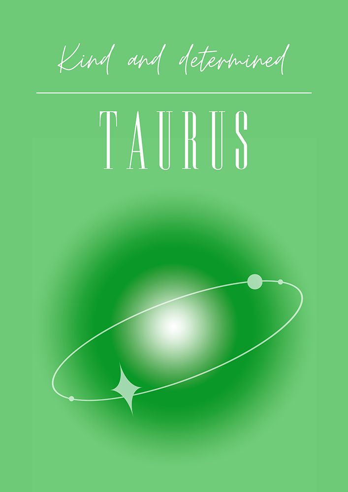 Taurus Zodiac Print Art art print by Amelie for $57.95 CAD