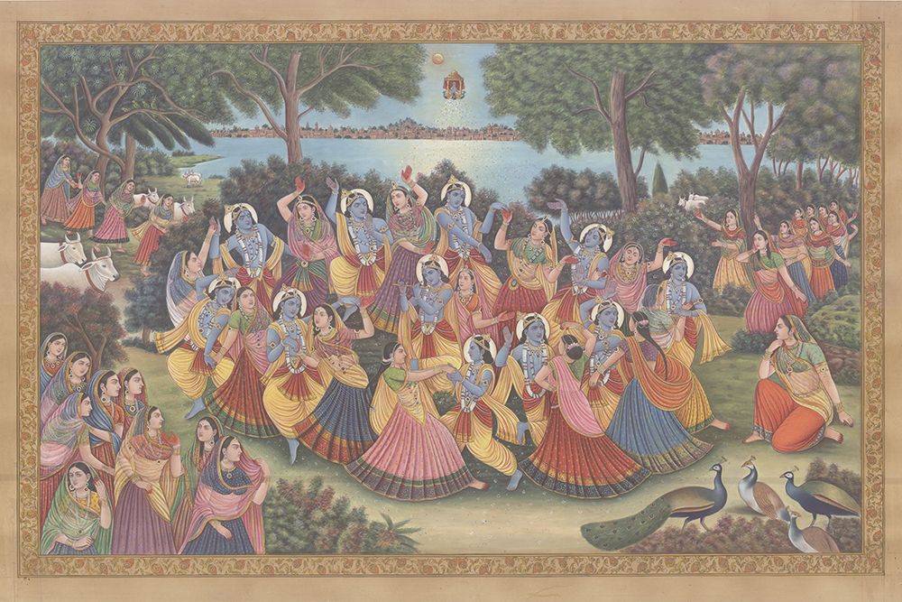 Raas-leela art print by Mirza Baig for $57.95 CAD