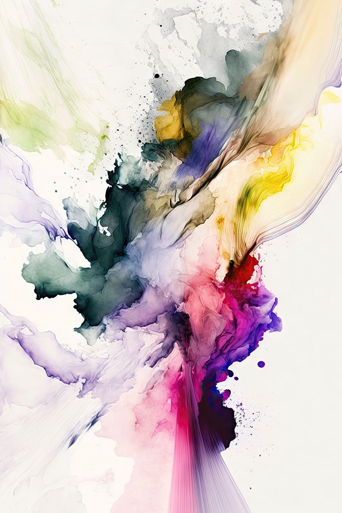 Dancing Colors art print by Mauro for $57.95 CAD