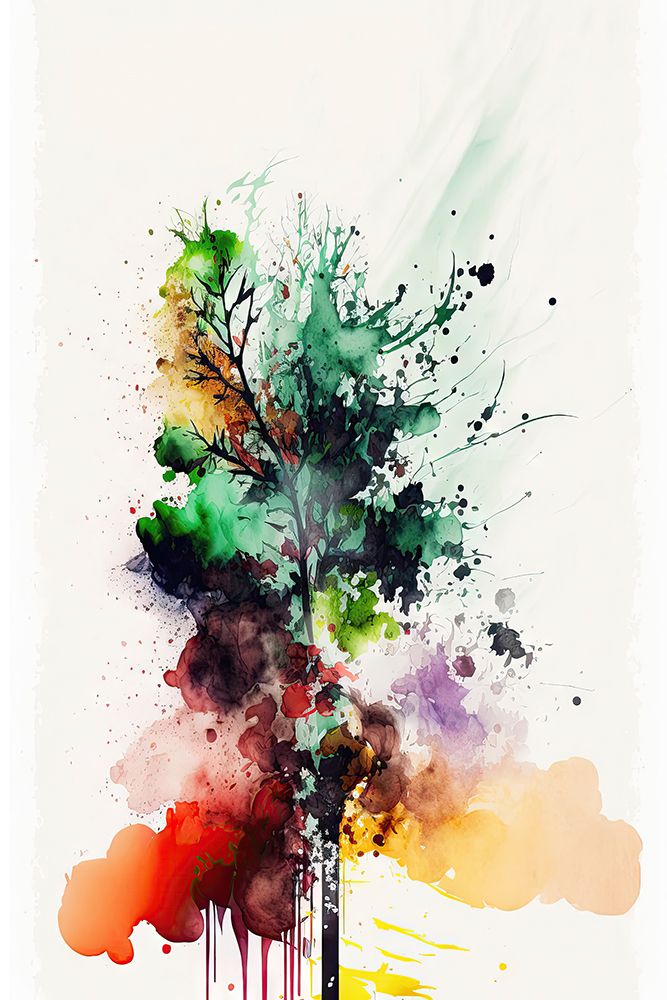 Chromatic Roots art print by Mauro for $57.95 CAD