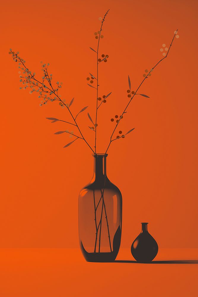 Orange Mood art print by Treechild for $57.95 CAD