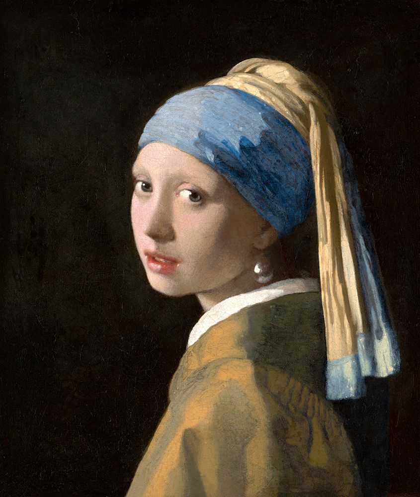Girl with a Pearl Earring art print by Pictufy for $57.95 CAD
