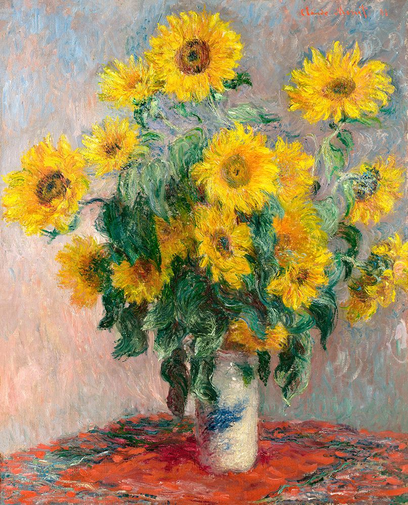 Bouquet Of Sunflowers art print by Pictufy for $57.95 CAD