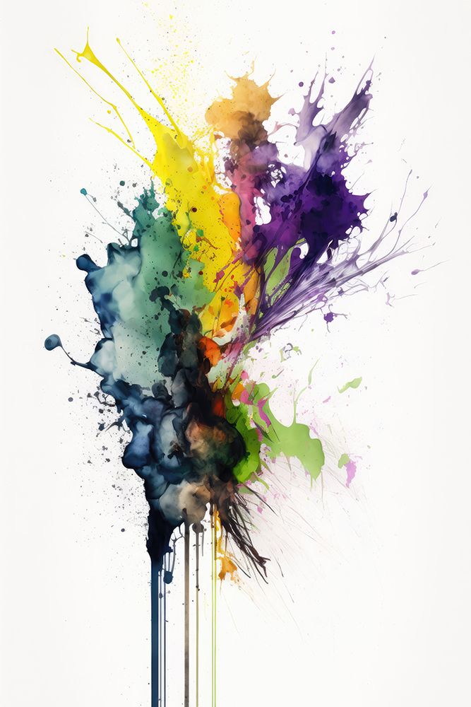 Color Splash art print by Mauro for $57.95 CAD