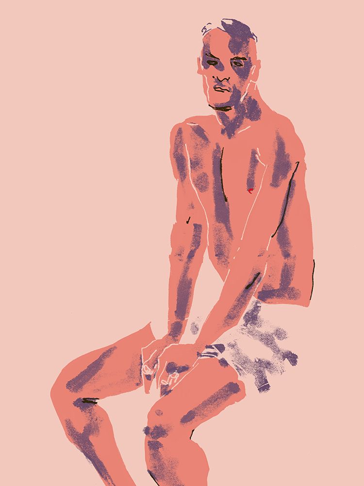 A Man Posing art print by Francesco Gulina for $57.95 CAD