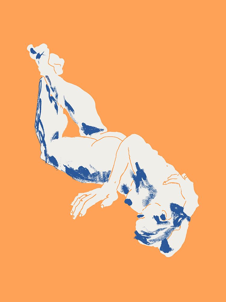 Nude Orange art print by Francesco Gulina for $57.95 CAD