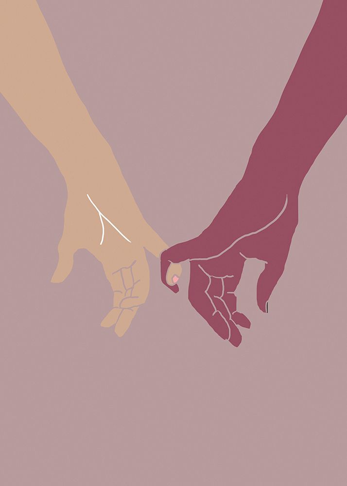 Holding Hands art print by Pictufy Studio II for $57.95 CAD