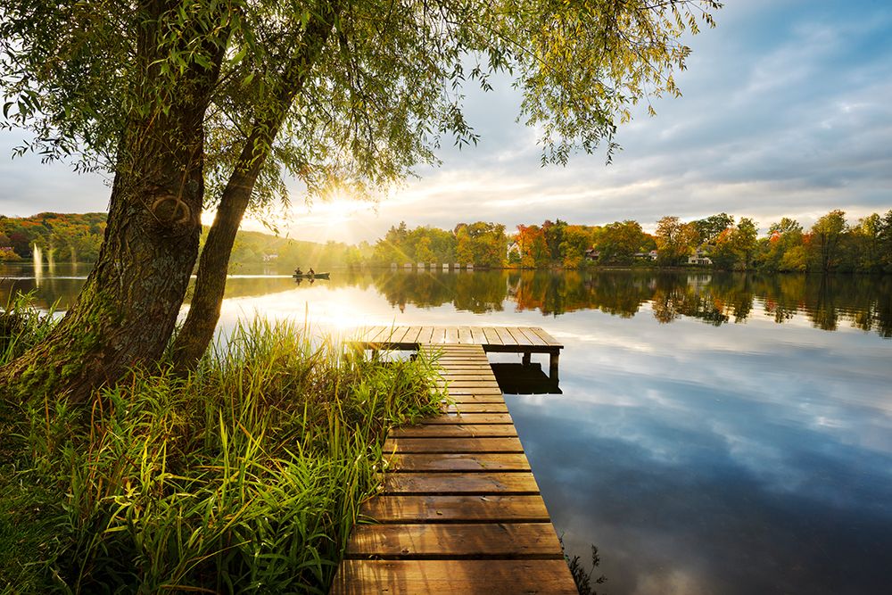 Good Morning Jetty art print by Stefan Hefele for $57.95 CAD