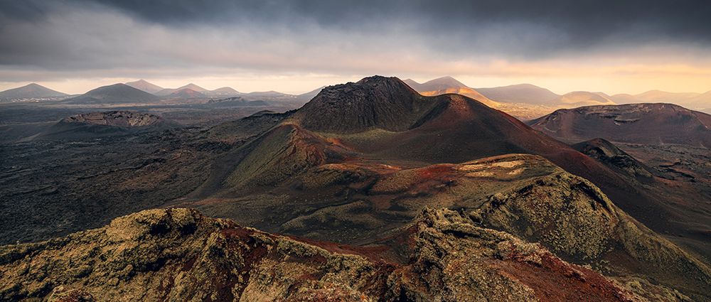 Volcanic Panorama art print by Stefan Hefele for $57.95 CAD