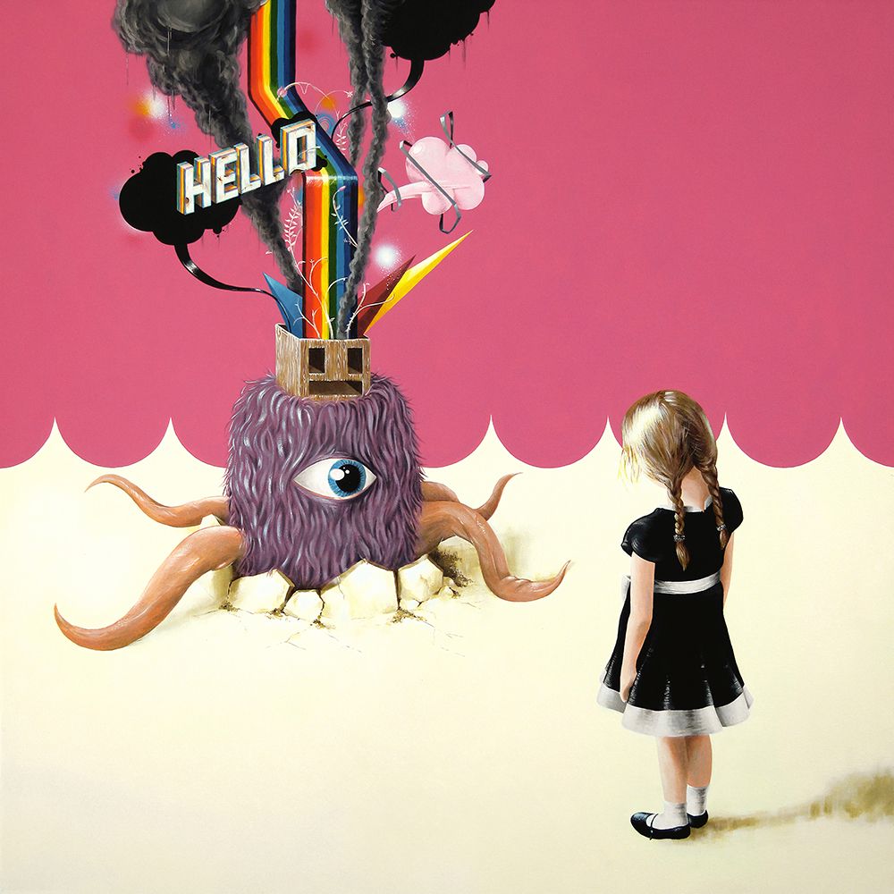 Hello Ruby art print by Famous When Dead for $57.95 CAD