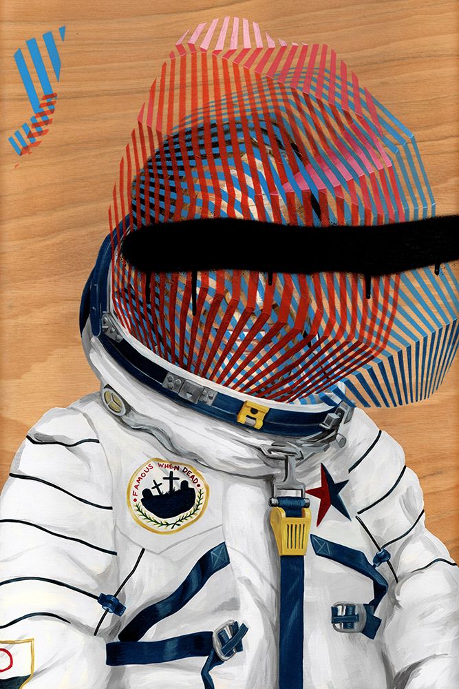 Spaceman 2 art print by Famous When Dead for $57.95 CAD