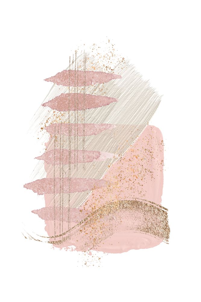 Mystical Pink Abstract-2 art print by Sally Ann Moss for $57.95 CAD