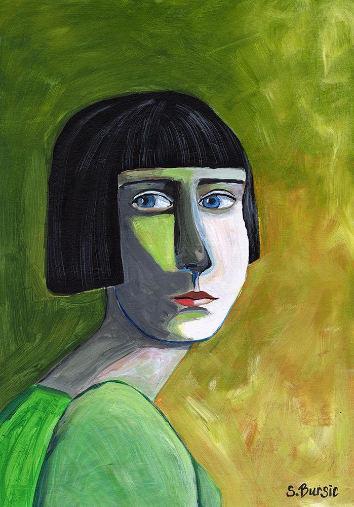 Lady with the Look art print by Sharyn Bursic for $57.95 CAD