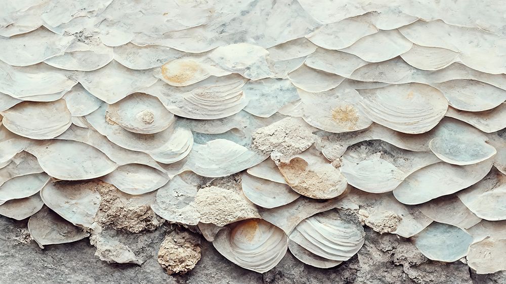 Sea Shells Detail No 7 art print by Treechild for $57.95 CAD