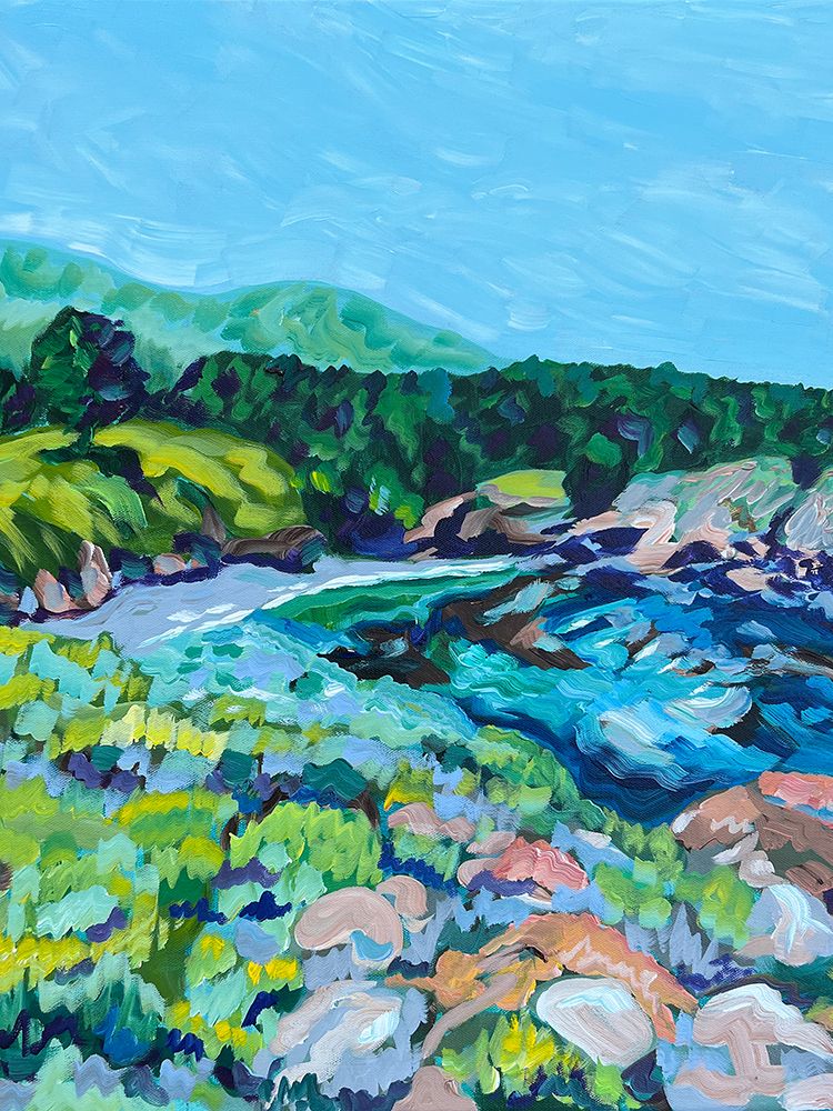 Point Lobos art print by Key and Sea for $57.95 CAD