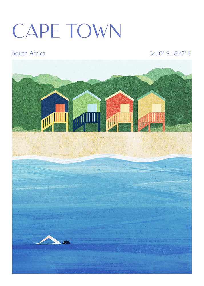 Cape Town, South Africa art print by Longwayhome for $57.95 CAD