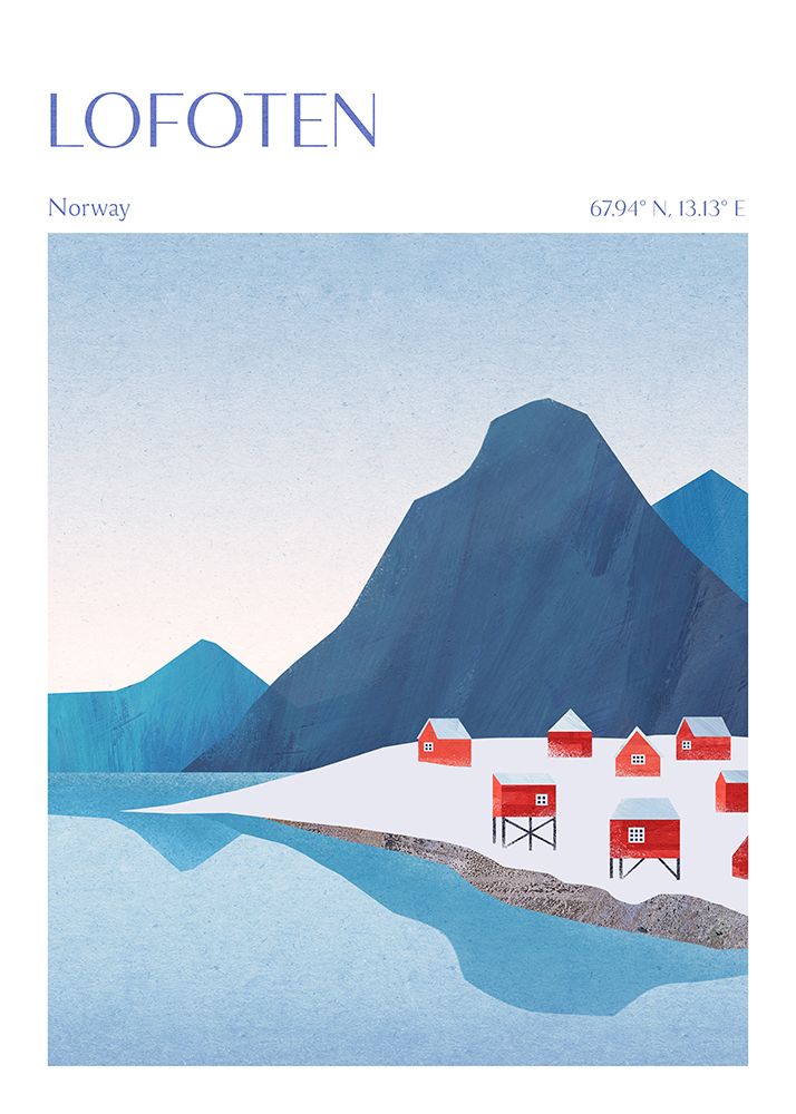 Lofoten, Norway art print by Longwayhome for $57.95 CAD