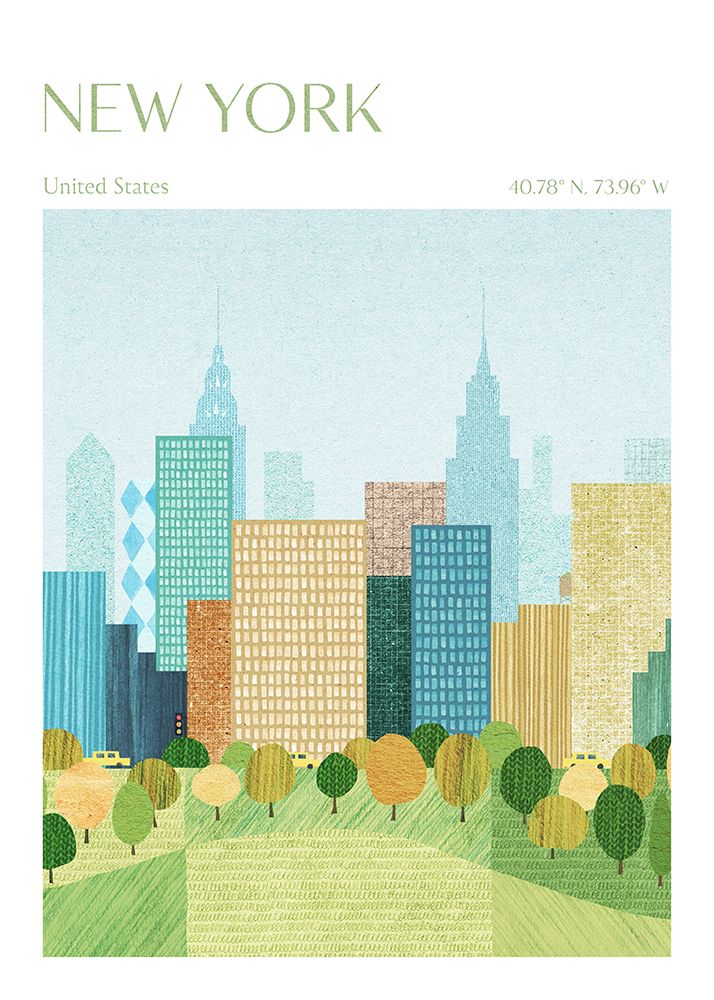 New York, Central Park art print by Longwayhome for $57.95 CAD