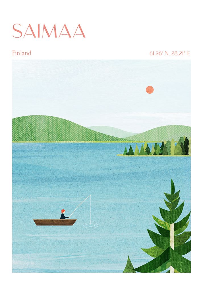 Lake Saimaa, Finland art print by Longwayhome for $57.95 CAD