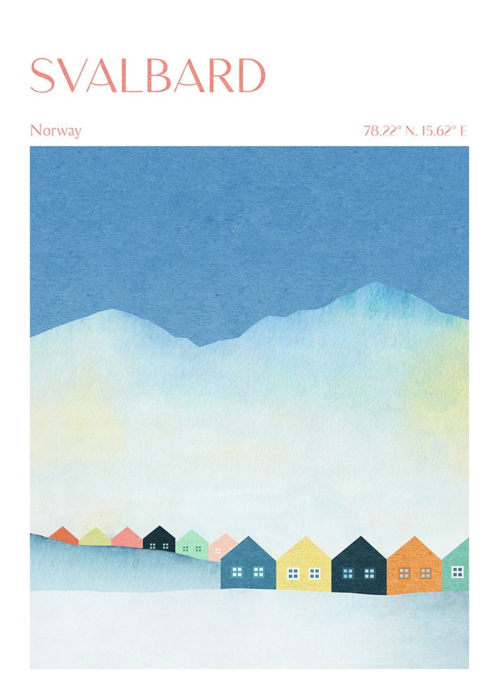Svalbard, Norway art print by Longwayhome for $57.95 CAD