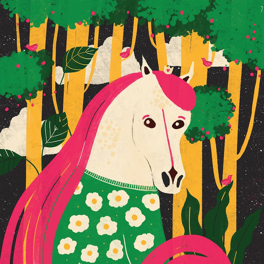 Horse-Animal Trilogy art print by Shriya Bhattacharya for $57.95 CAD