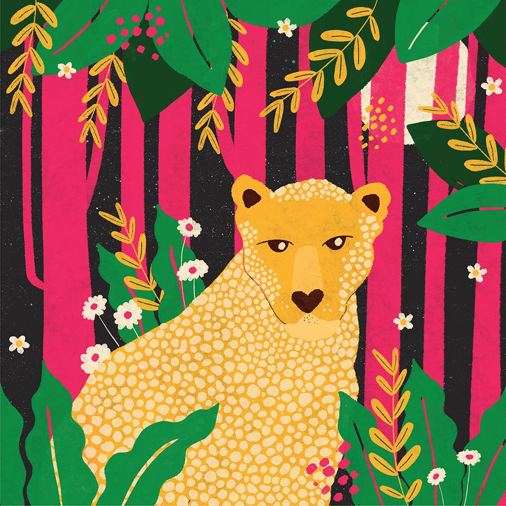 Leopard-Animal Trilogy art print by Shriya Bhattacharya for $57.95 CAD