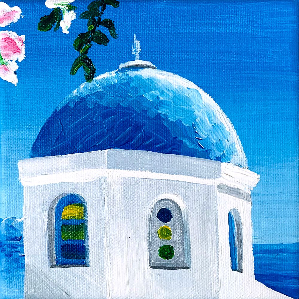 Blue Dome art print by Key and Sea for $57.95 CAD