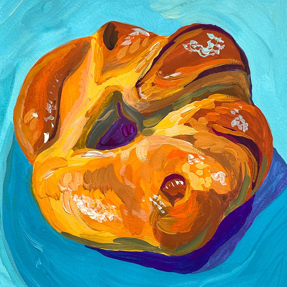 Croissant art print by Key And Sea for $57.95 CAD