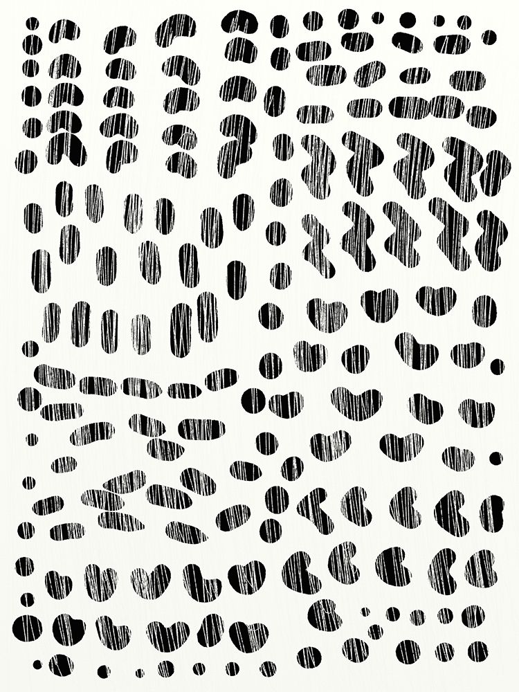 Dots and Strokes art print by Dan Hobday for $57.95 CAD