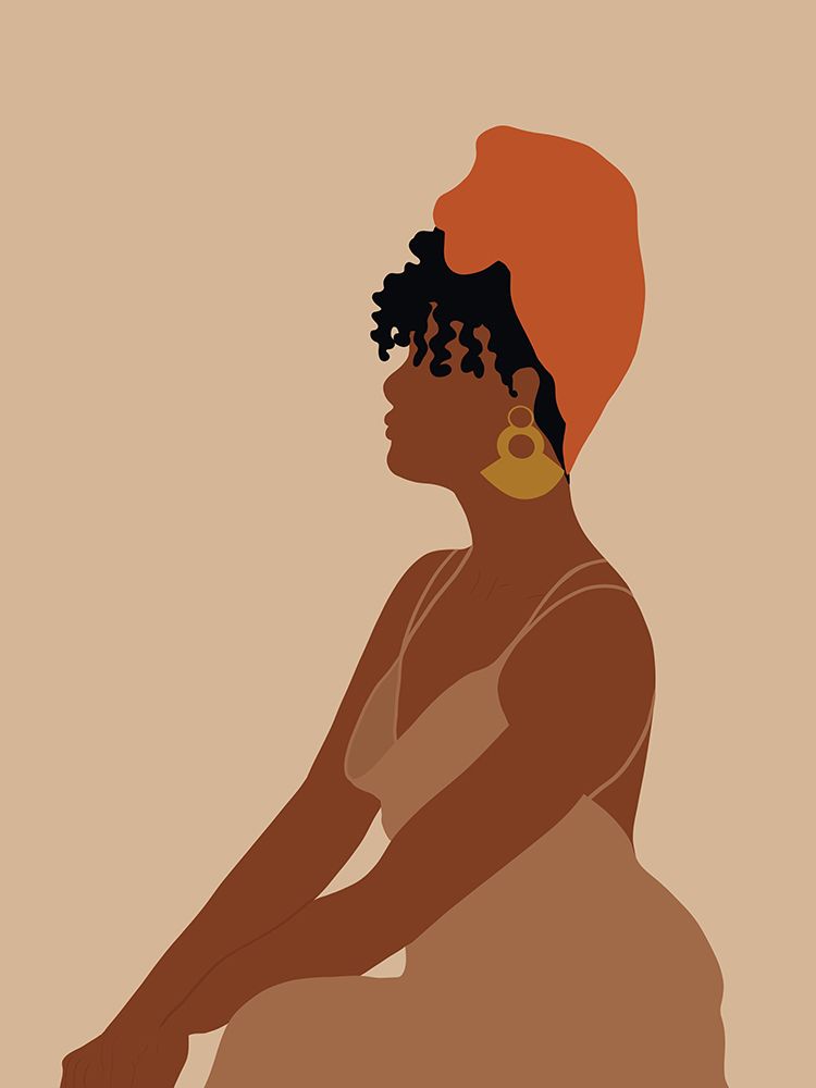 Posing art print by Carelle Nguessan for $57.95 CAD