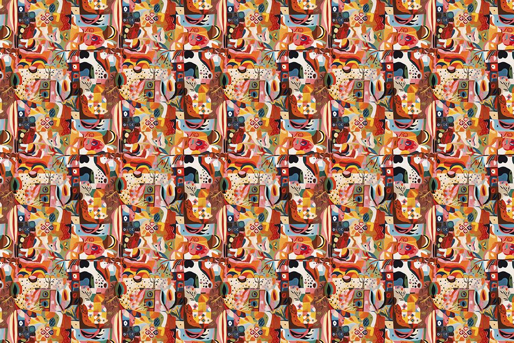 Pattern No 124 art print by Treechild for $57.95 CAD