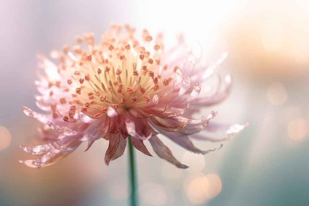 Gentle Pink Flower art print by Treechild for $57.95 CAD