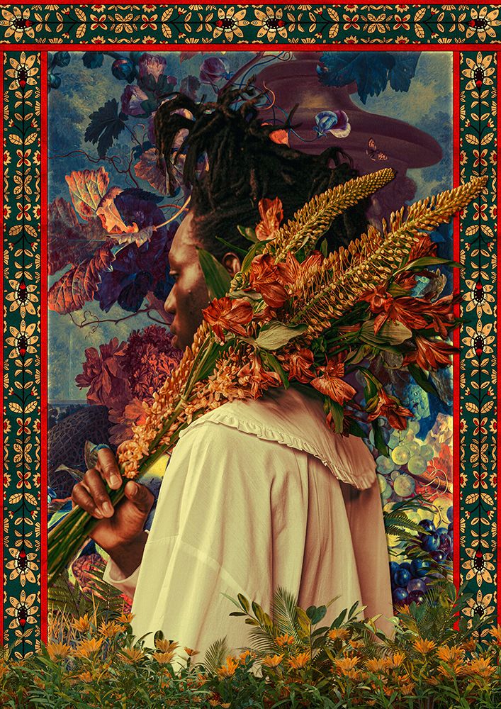 Flower Boy art print by Dekimbe Murray for $57.95 CAD