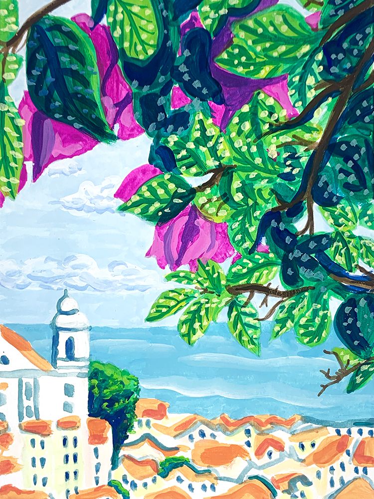 Lisbon art print by Key And Sea for $57.95 CAD