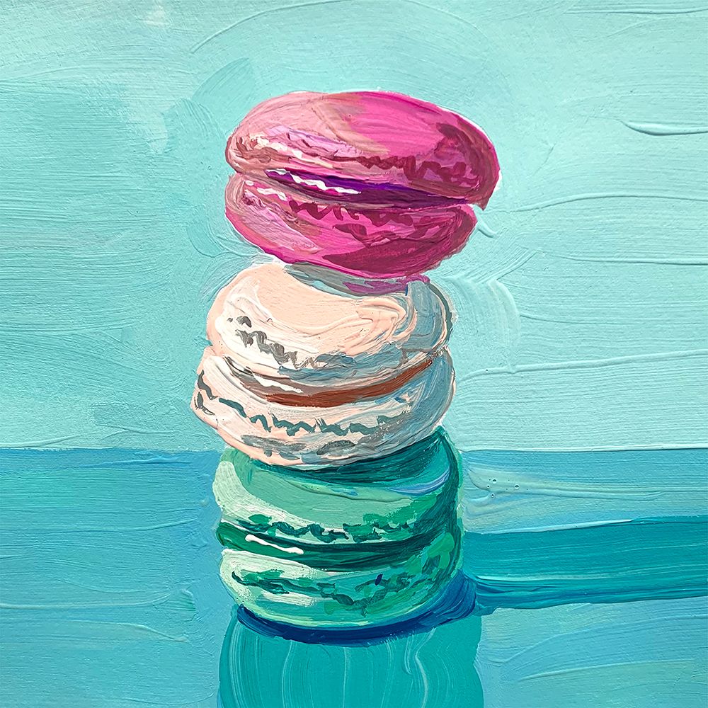 Macarons art print by Key And Sea for $57.95 CAD
