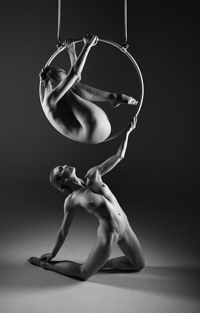 Lyra Ring Pose art print by Prashant Meswani for $57.95 CAD