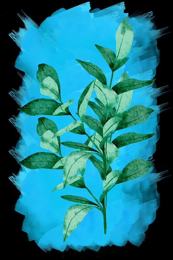 Bay leaf plant art print by Hussein Abdel Aal for $57.95 CAD