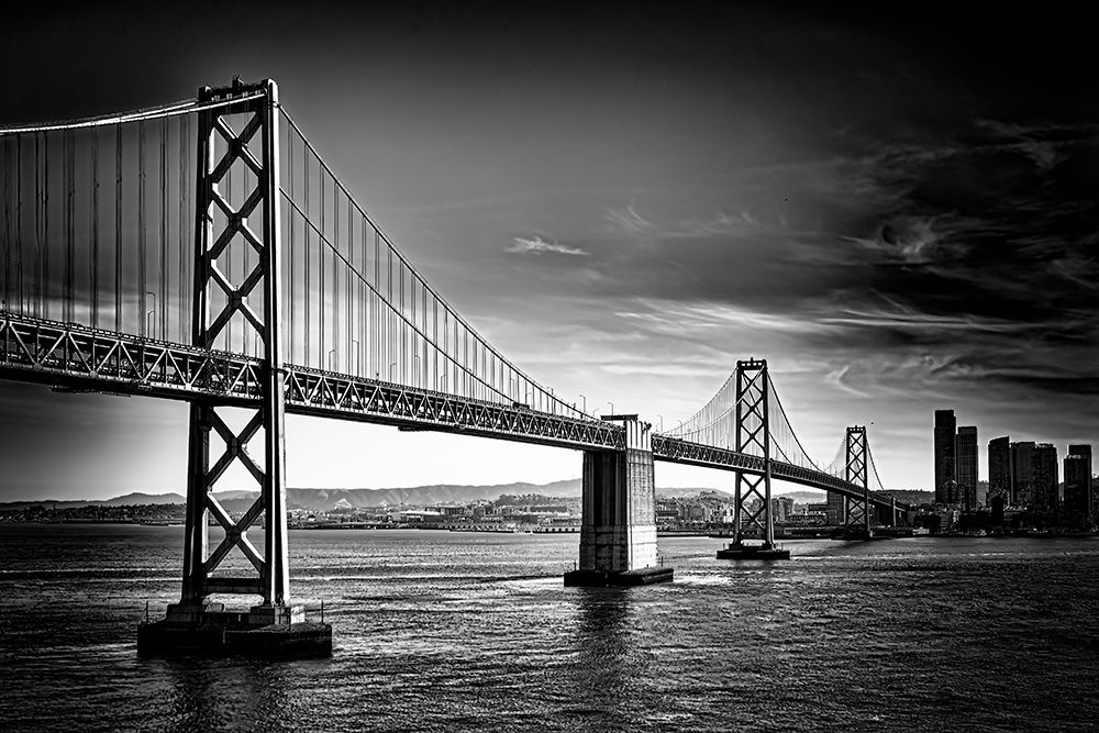 San Francisco Bay Bridge art print by Oleksandr Smakhtin for $57.95 CAD