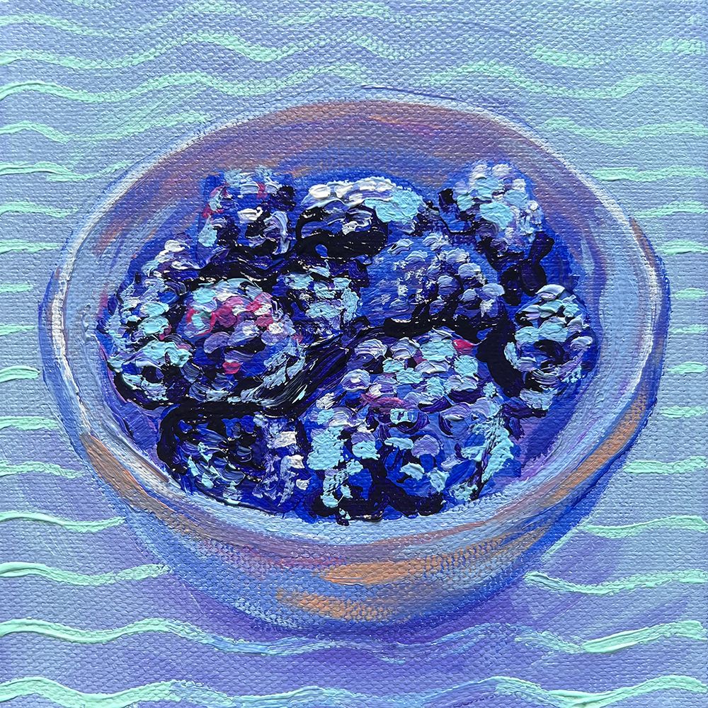 Blackberries art print by Key and Sea for $57.95 CAD