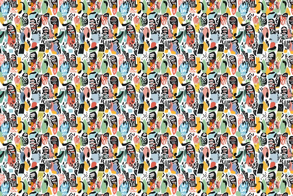 Pattern No 141 art print by Treechild for $57.95 CAD