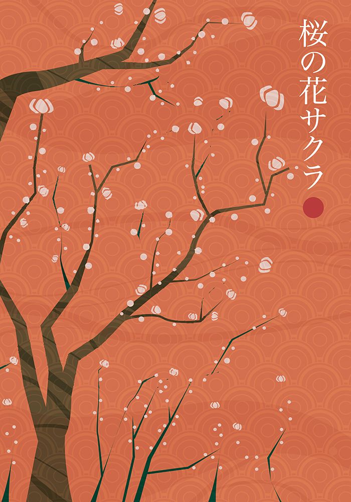 Sakura no hana art print by Fadil Roze for $57.95 CAD